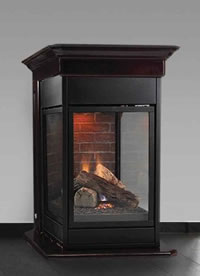 See Through Gas Fireplace in Superior, Co